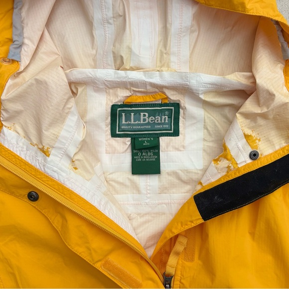 L.L.Bean Classic Yellow Raincoat - Picture 2 of 4